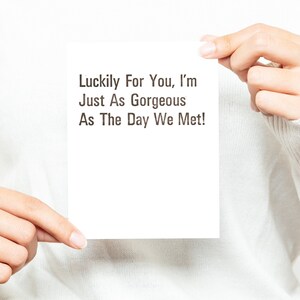 Luckily For You... Greeting Card