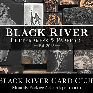 Black River Card Club Monatsabonnement Monatlich (3 Karten)