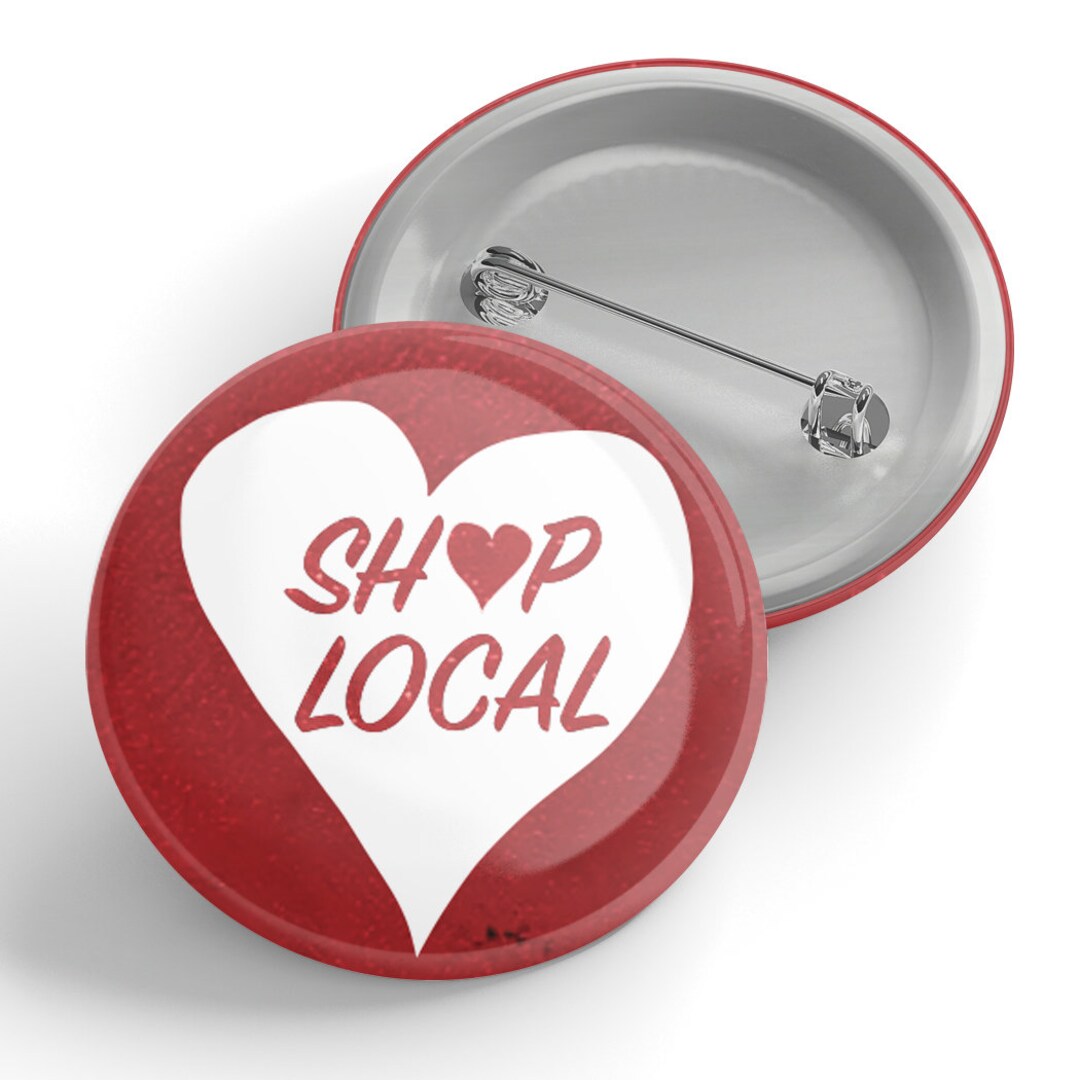 Shop Local Button - Etsy