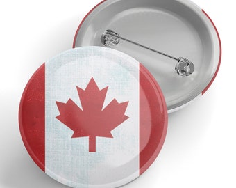 Canada Flag Button