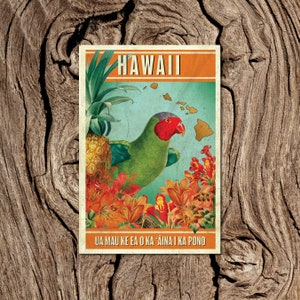 Cartolina dello Stato delle Hawaii
