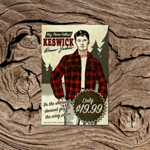 Hé les gars! Carte postale Keswick Dinner Jacket