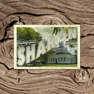 Carte postale Sharon Ontario