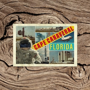Cap Canaveral, Floride, États-Unis Carte postale