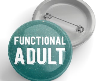 Functional Adult Button