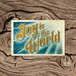 Carte postale Joy to the World