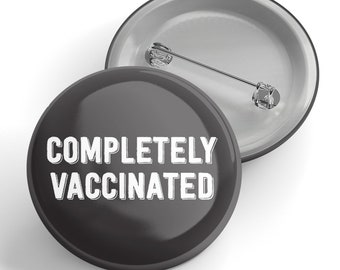 Completely Vaccinated Button