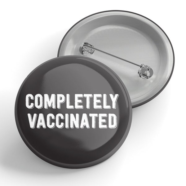 Completely Vaccinated Button