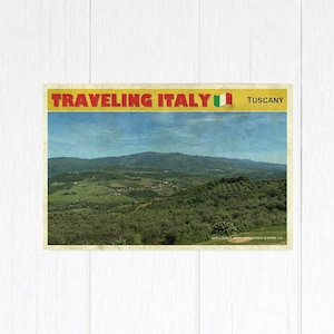 Toskana Italien Postkarte