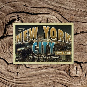Cartolina di New York City