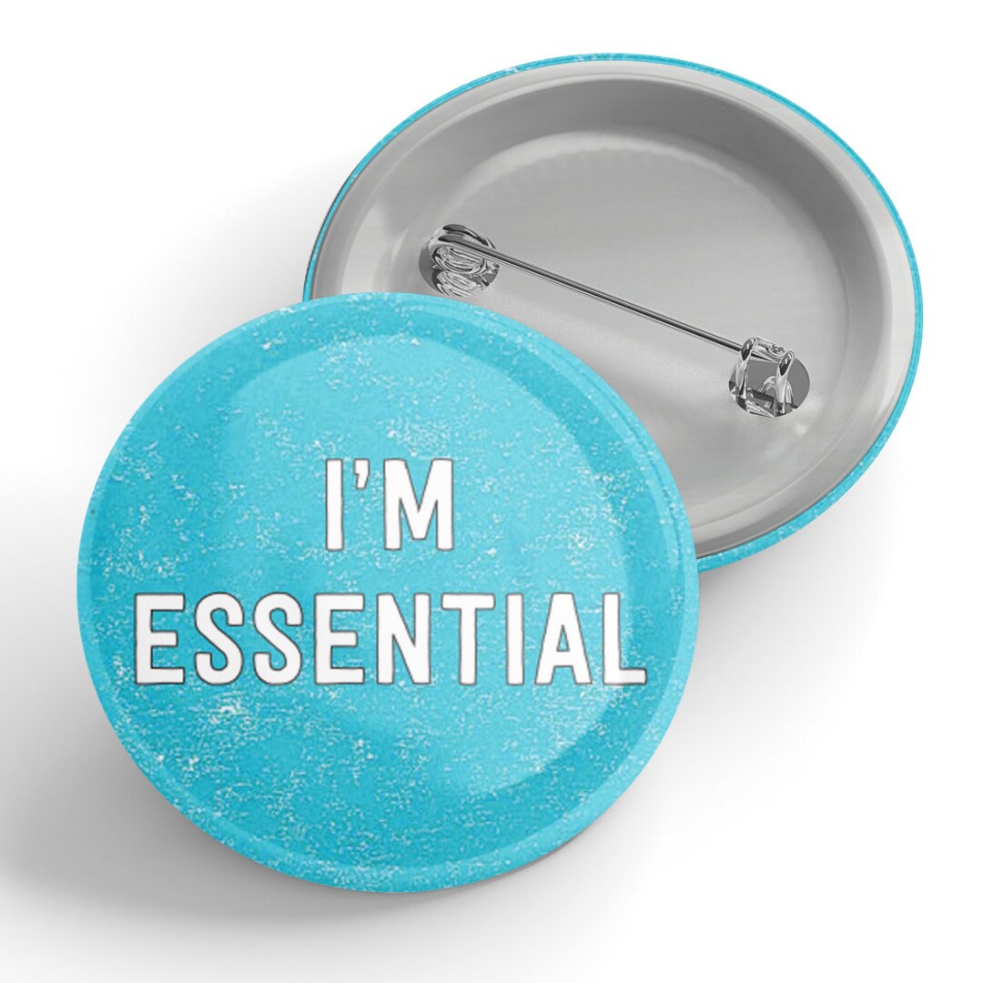 I’m Essential Button - Etsy