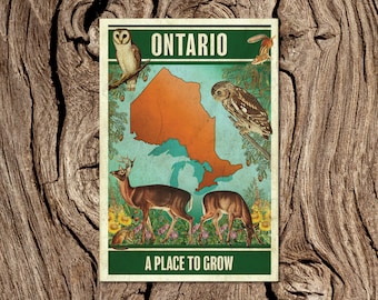 Ontario a Place to Grow Postcard