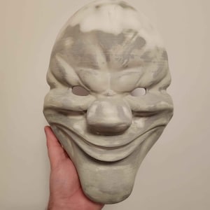 Payday The Heist Dallas mask - 3D Printed blank cosplay mask