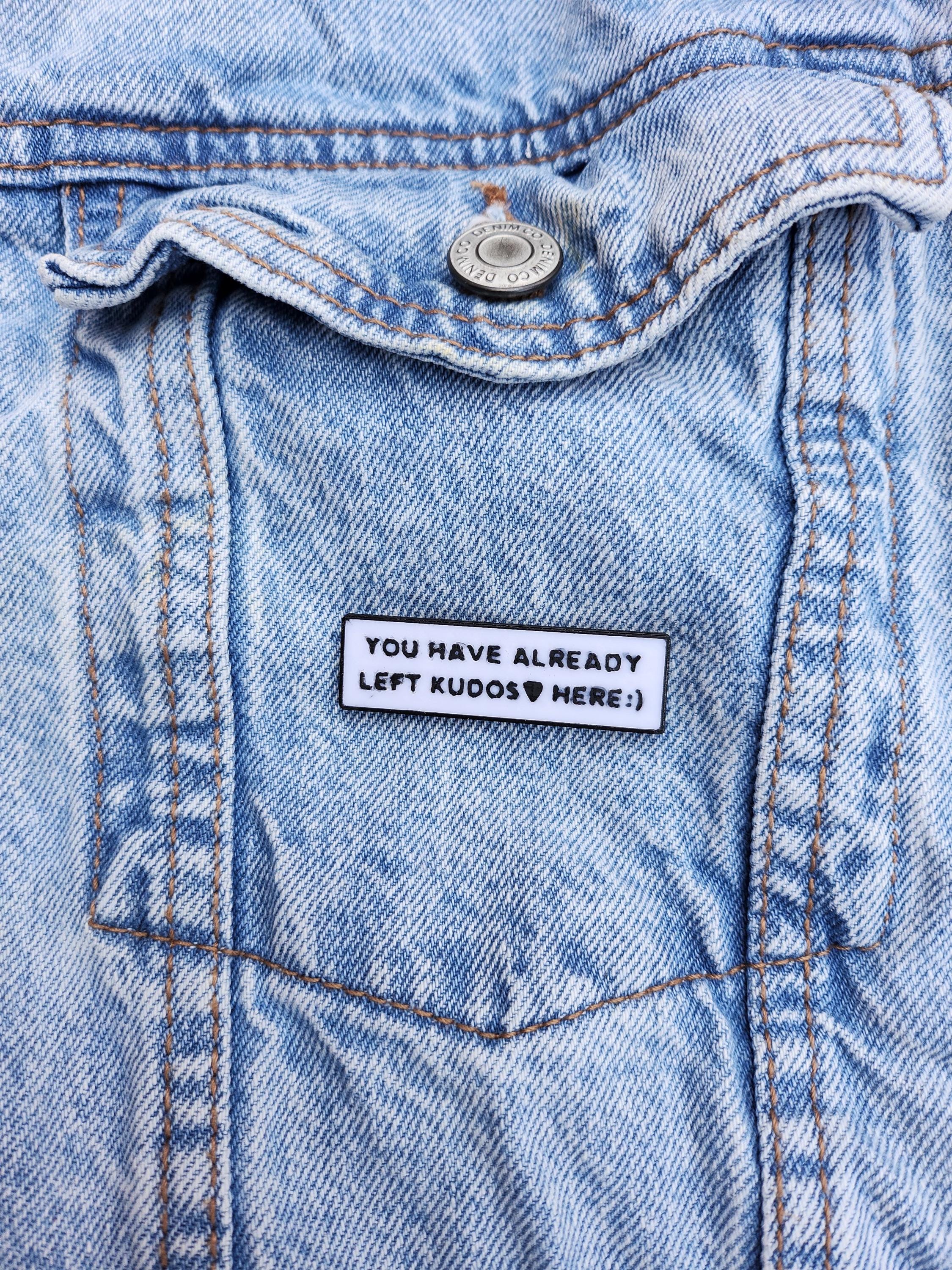 ☺️ AO3 Kudos Pin - Fanfiction Yaoi Yuri Fanfic Pin - Etsy Singapore