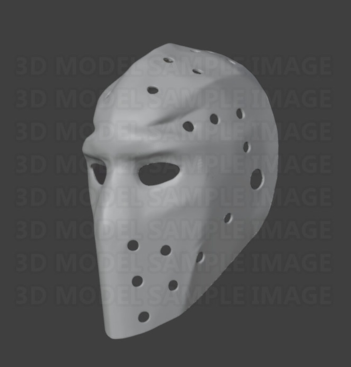 Payday 2 Hockey Heat Mask STL File - Etsy