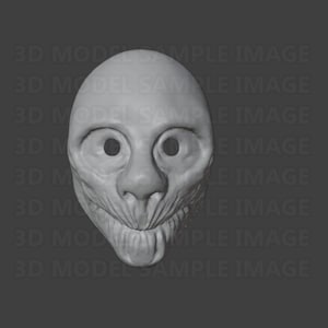 Payday The Heist Wolf Mask STL file