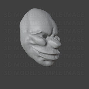 Payday The Heist Chains Mask STL file
