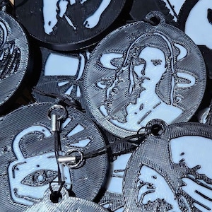 TCM inspiriert Perk Charms Opfer - Schlüsselanhänger Cosplay Texas Chainsaw Massacre inspiriert Horror Gaming Killer