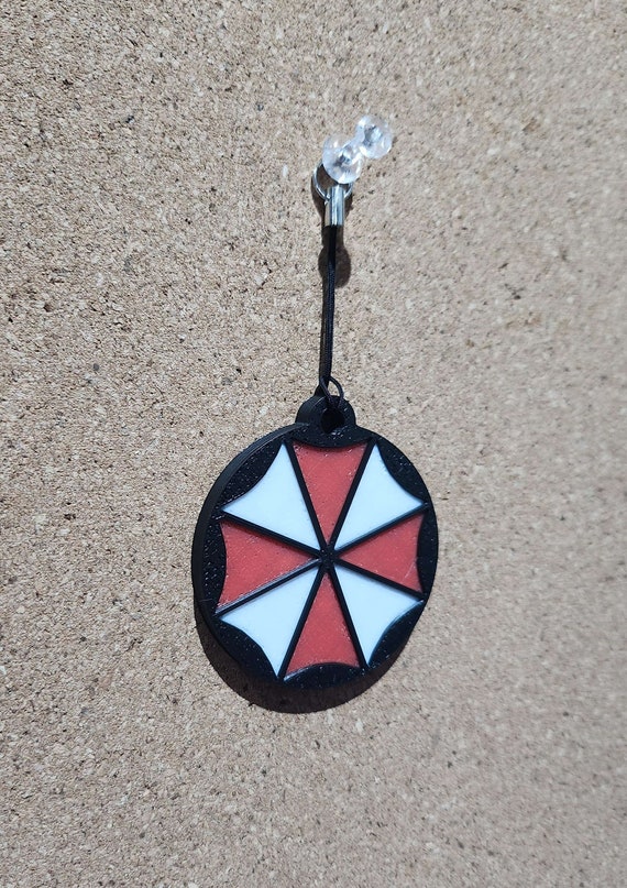 Chaveiro Periférico Resident Evil Umbrella Protetor Guarda-chuva - Foto 9