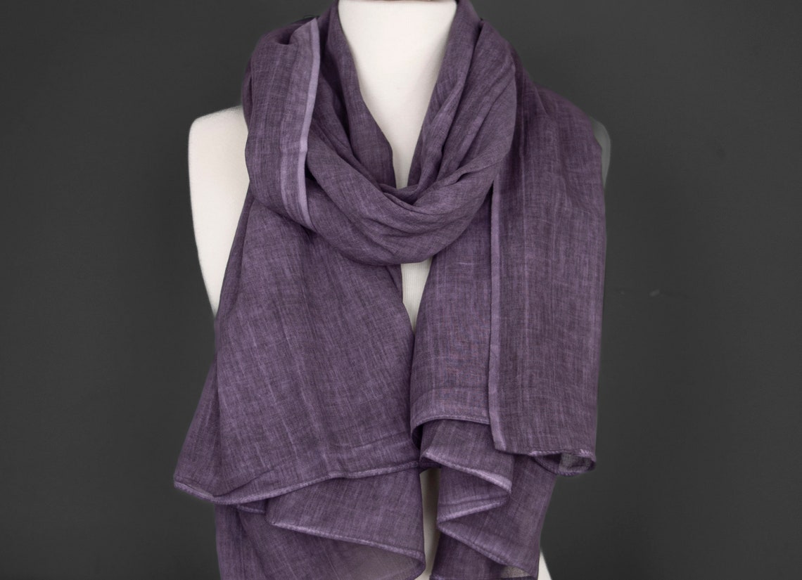 Stone Washed Cotton Scarf