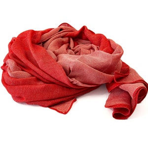 Denim Looking/Stone Washed cotton fashion scarf,Set of Three shawl,Gift for HIM/HER,Natural cotton scarf,Minimal Style,Suitable all seasons
