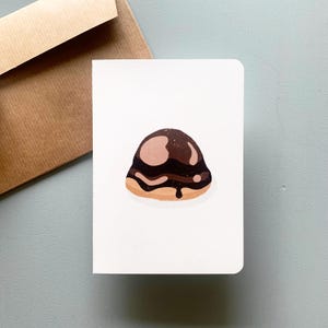 Dubbele postkaart 'Bossche Bol' met envelop