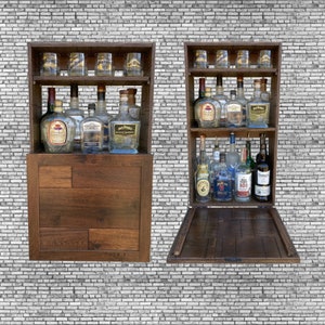 18&quot; W &quot;DEEP&quot; 9/16&quot; ENGINEERED (8 Ply*) HICKORY Machine Distressed Hardwood Flooring Murphy Bar. Door Facia. 18W X 31T X 8D