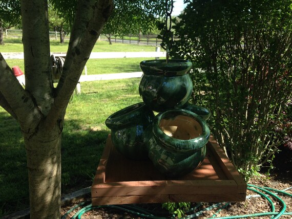 Unique Repurposed Ceramic Strawberry Pots Planter Bird Feeder Etsy