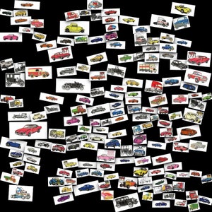 VEHICULE CAR VOITURE designs for embroidery machine, instant download