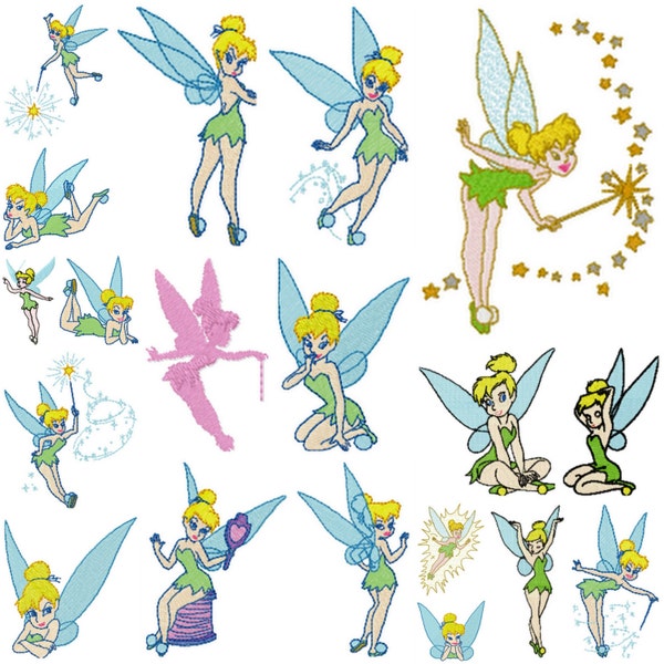 FAIRY designs for embroidery machine, instant download