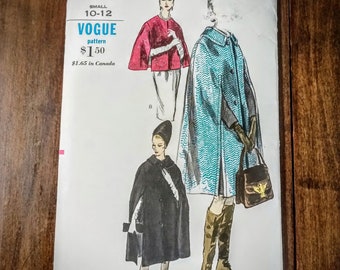 Vintage 1950s 1960s Vogue pattern#6032 small 10-12