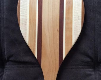 Custom made smash ball paddle. Beach Paddle, paddle, wood paddle,