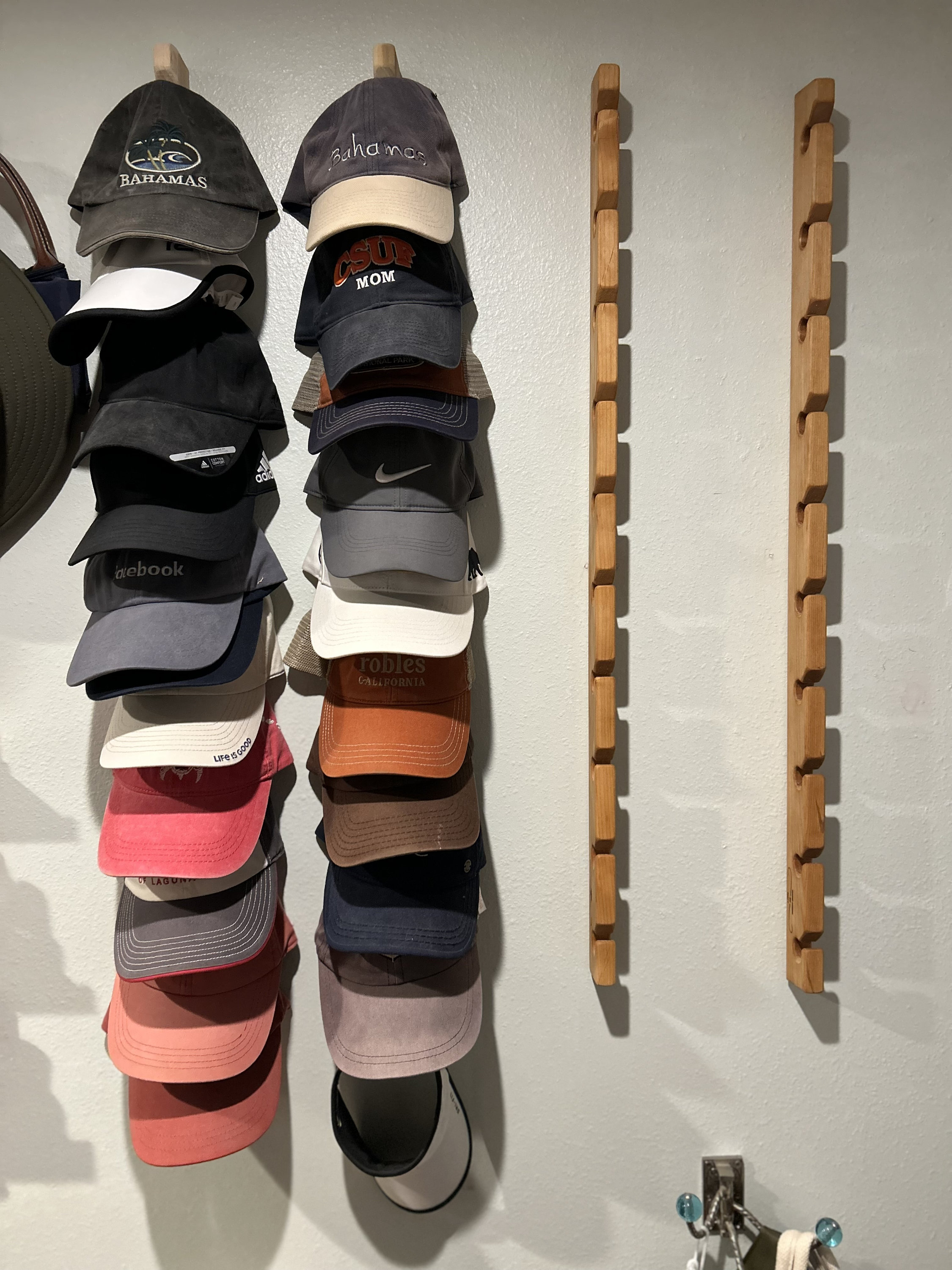 Hanging baseball caps new arrivals