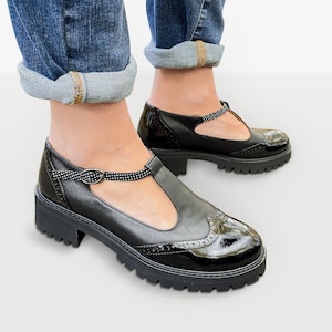 Mary Jane Brogues Etsy Singapore