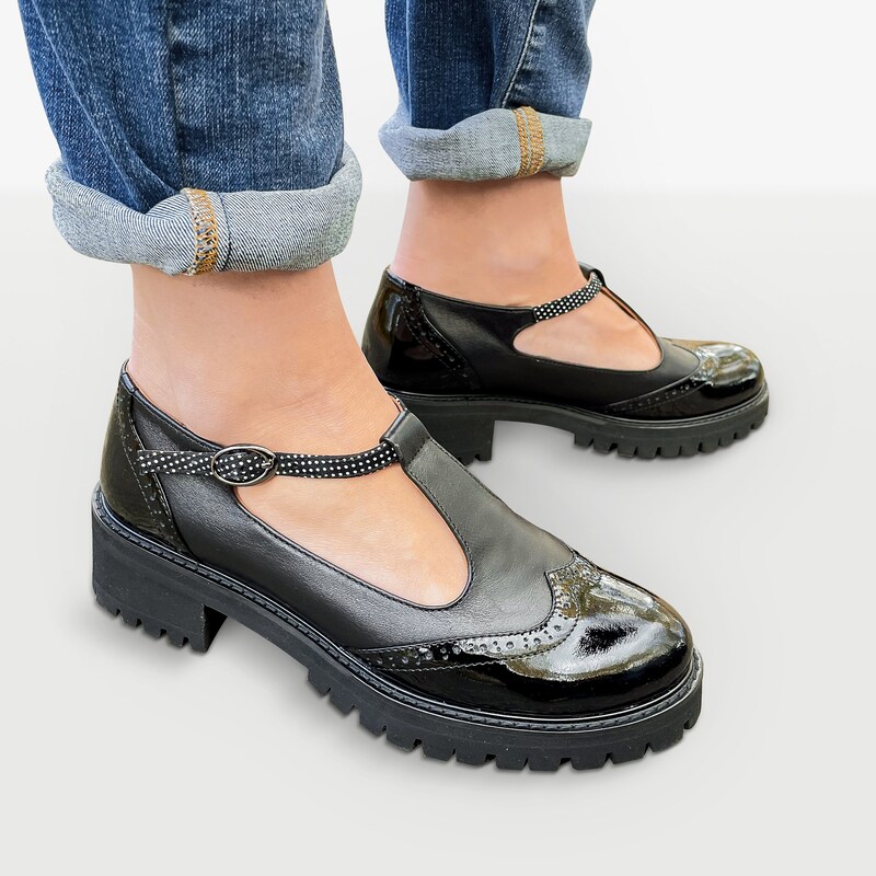 Chunky Mary Janes Shoes