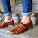 Duke - Womens Oxfords, Monk Straps, leather shoes, Womens monk shoes, Oxfords for women, Vintage Shoes, Custom Shoes,  FREE customization!!! 