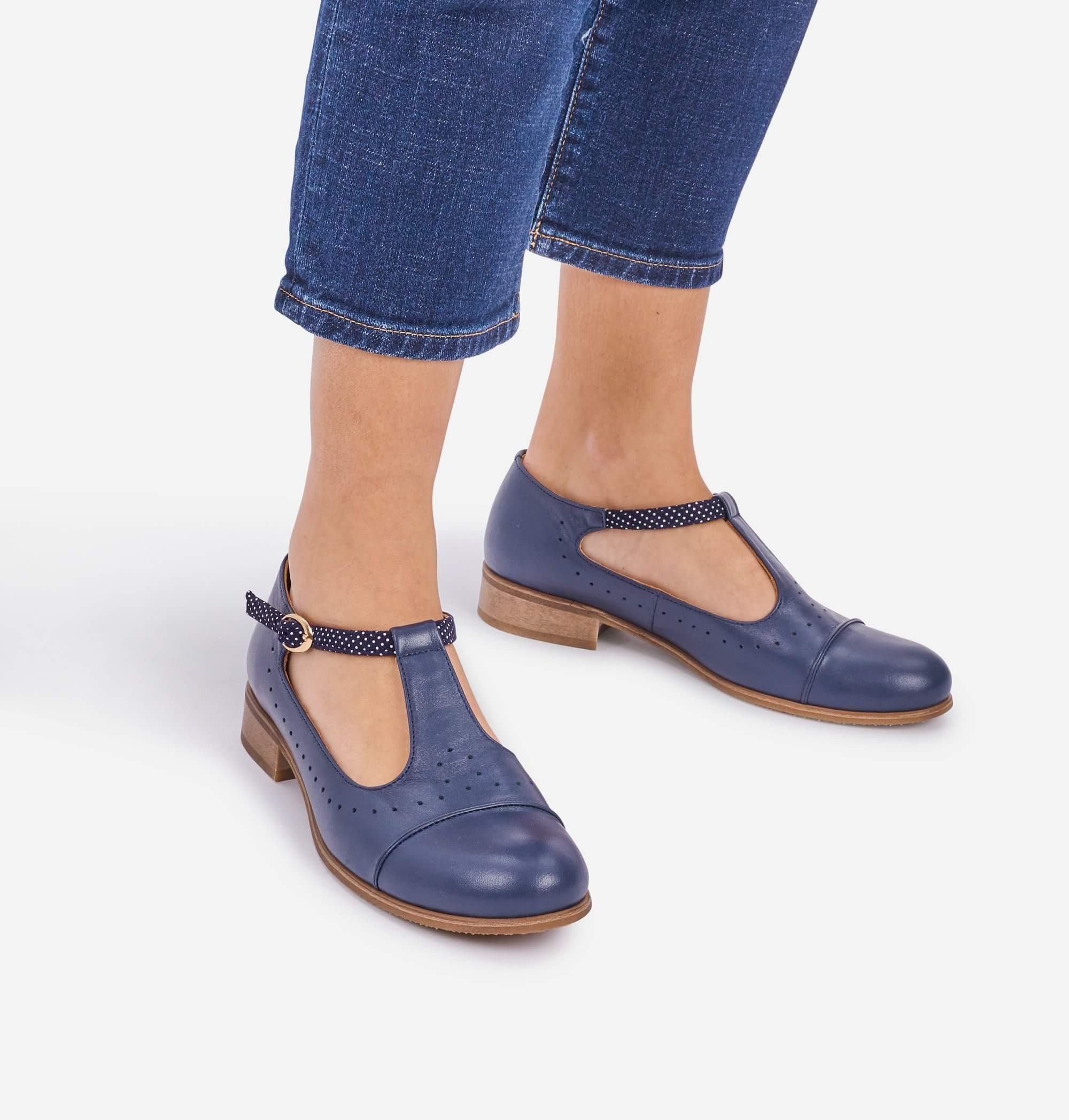 Navy mary on sale jane flats