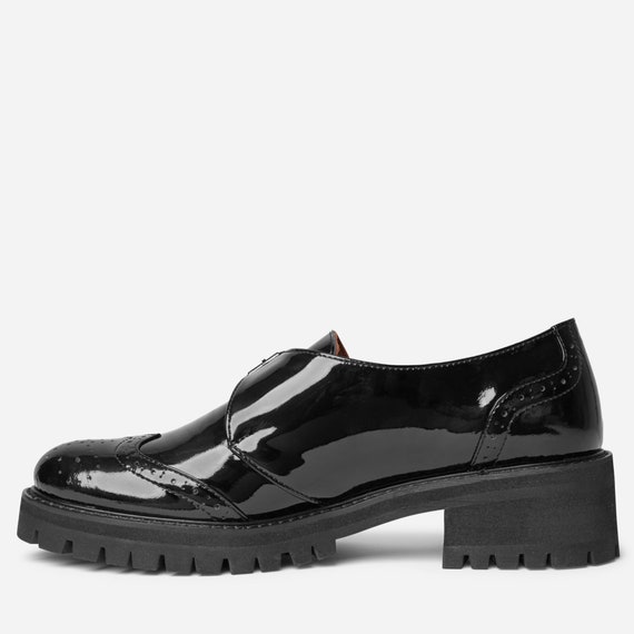 Duke - Women's Monk Strap Shoes With Chunky Soles, Brogue