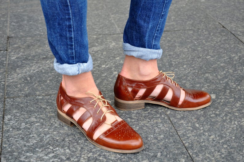 womens summer oxfords