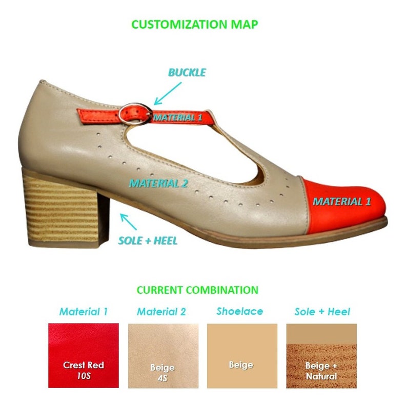 Jane Pumps Women's Mary Janes Heeled Mary Janes | Etsy