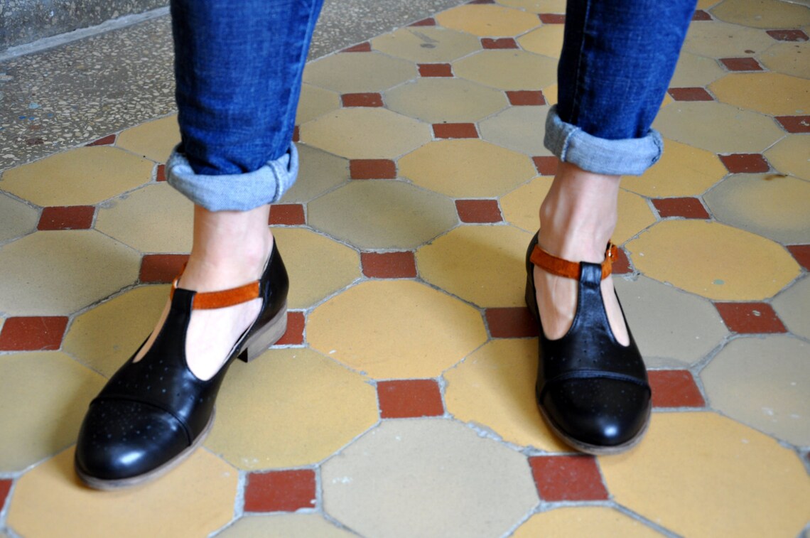 Leather Mary Janes for Classic Comfort