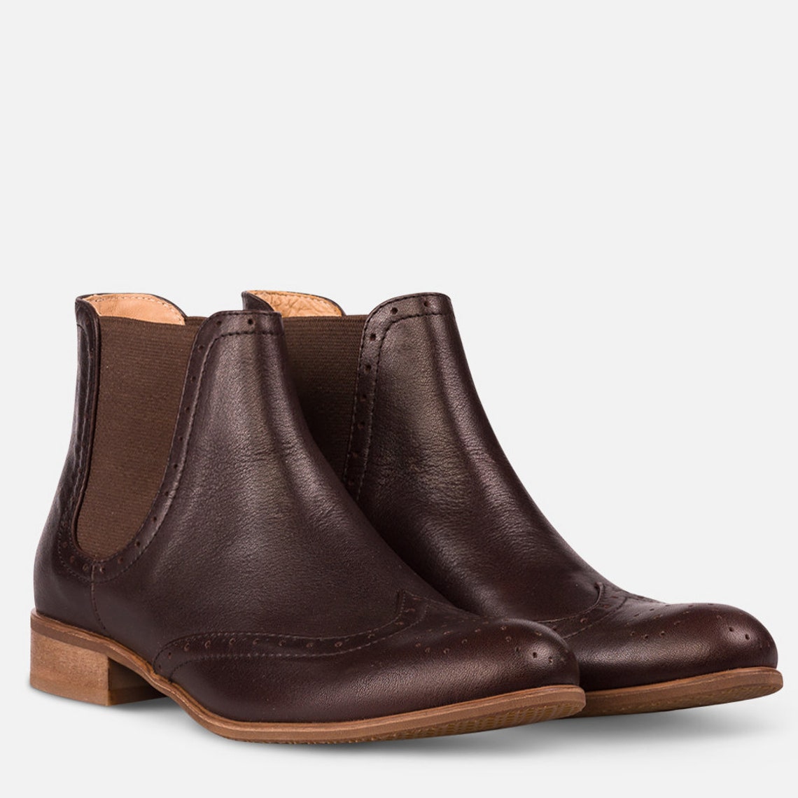 womens leather chelsea boots sale