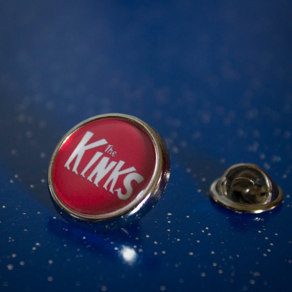 Retro The Kinks Lapel/Tie Pin Badge