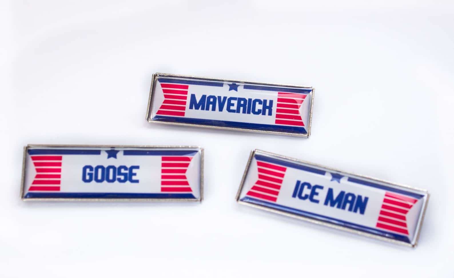 Top Gun Call Sign ID Badge Choose From Maverick Goose or Ice Etsy