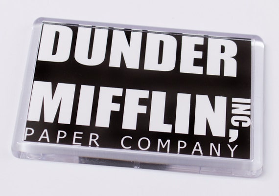 RePop Gifts  Dunder Mifflin The office Fridge Magnet