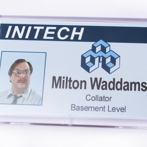 Office Space (Miltons Initech ID Badge) Fridge Magnet