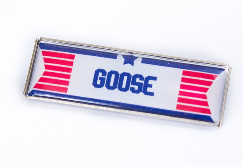 Top Gun Call Sign ID Badge choose From Maverick Goose or Ice Etsy