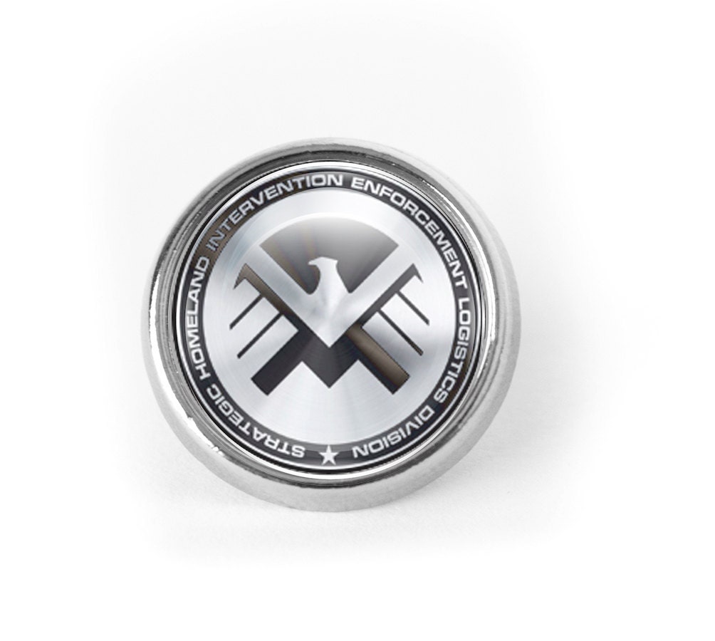 Agents of Shield Lapel Pin: Avengers Tie Pin Badge - Etsy
