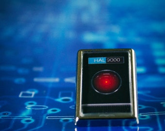 2001 A Space Odyssey HAL 9000 Lapel/Tie Pin Badge