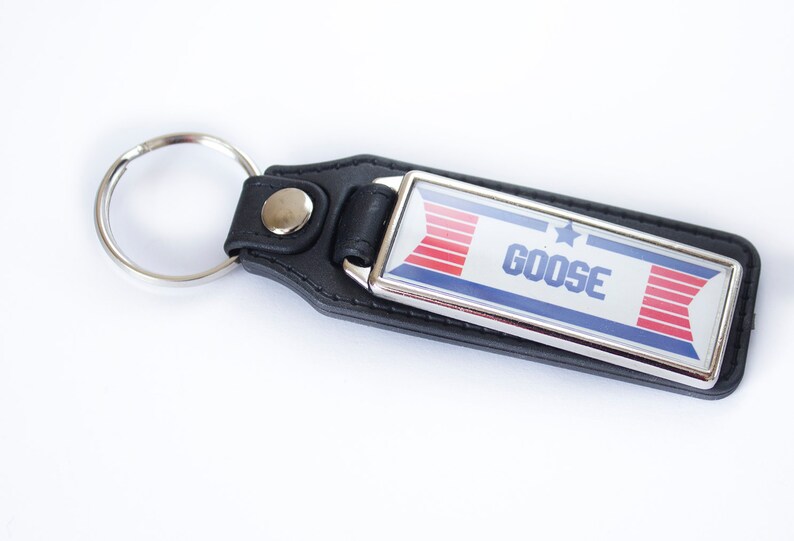 Top Gun Medallion Keyring Choose From Maverick Goose or Ice Etsy
